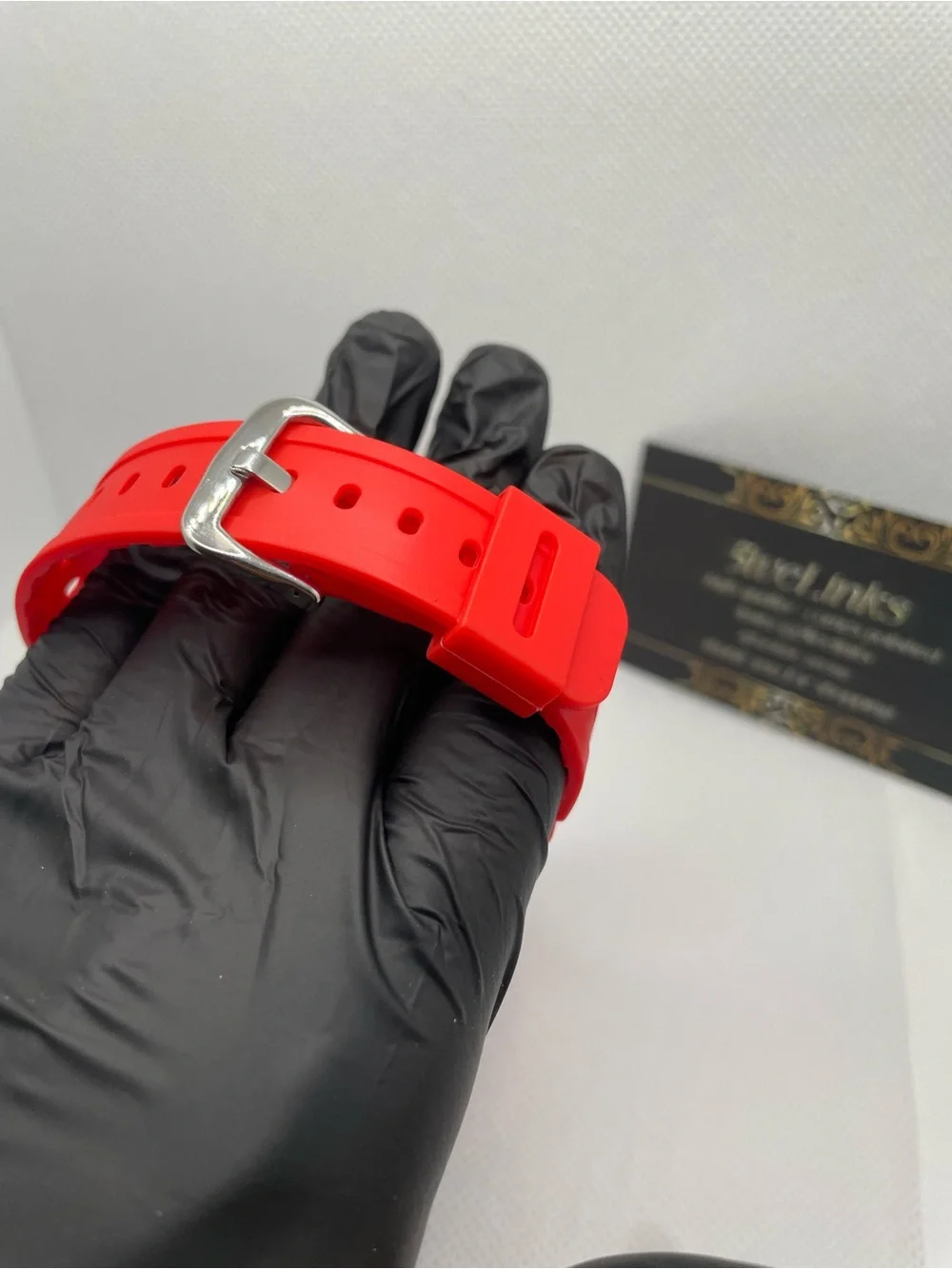 Casio bold red